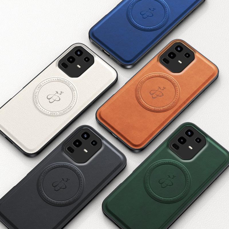 Магнитный чехол из ПУ кожи с поддержкой беспроводной зарядки для Infinix Note 0 Pro 4G 0 Pro+ 0x 0s G, Защитная крышка, Жесткая задняя панель, Coque