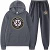 Mercedes-Benz Classic Hooded Sweatshirt Set - Unisex Loose Fit Jacket