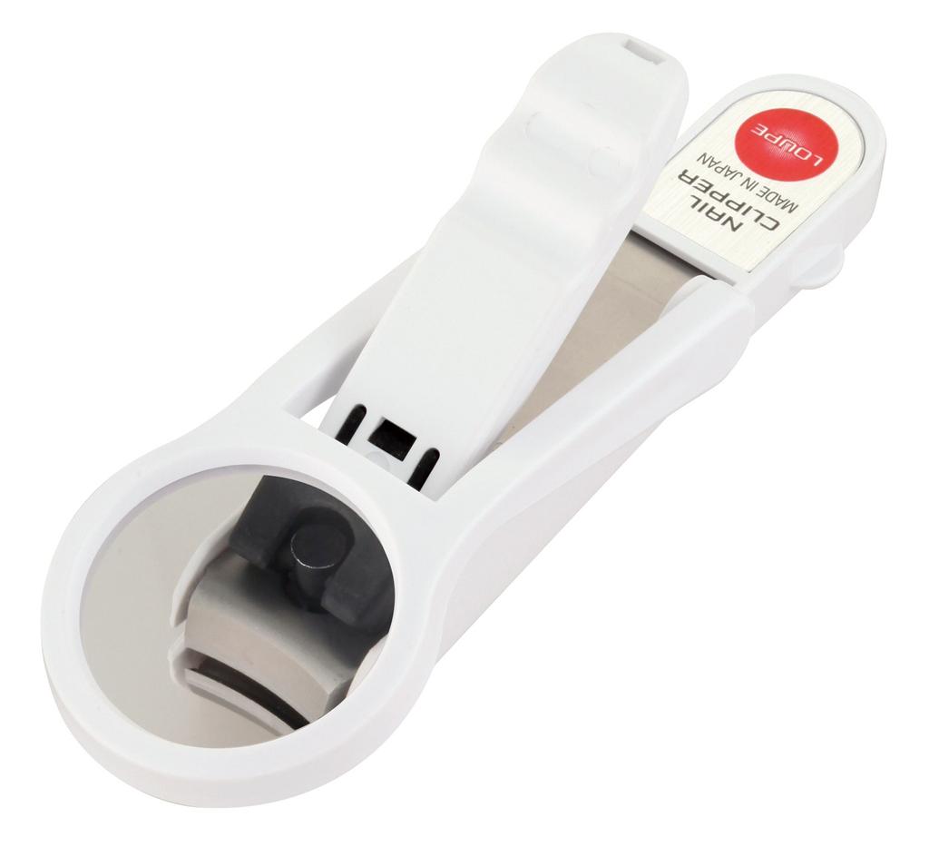 KAI KAI Щипчики для ногтей с изогнутым лезвием-лупой, сделано в Японии KE0301