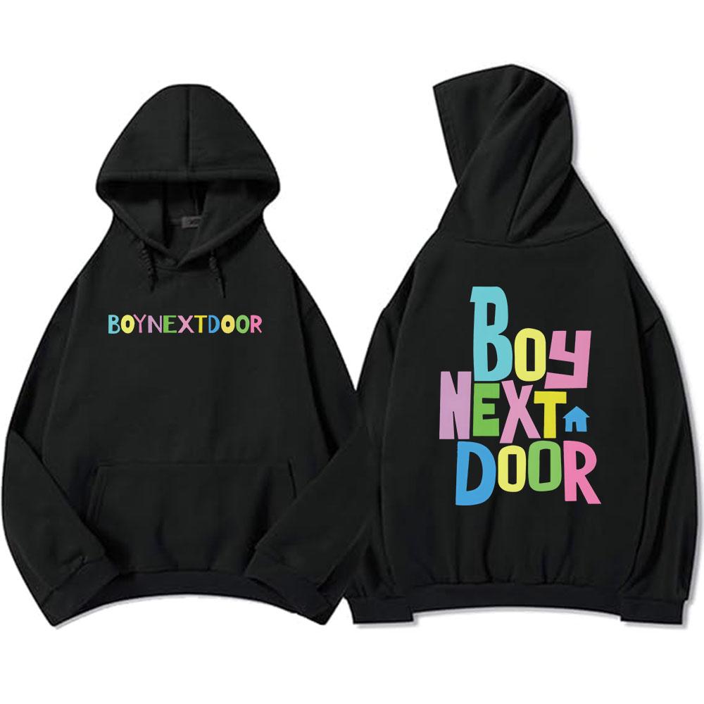 BOYNEXTDOOR Band Hoodies Sudaderas Мужская/Женская Одежда Длинный