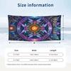 Butterfly Theme Beach Towel Personalized Custom Name & Text Soft Quick Dry Beach Towel for Swimming Travel