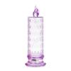 LED Candle Lights Romantic Rose Shadow Flameless Candles Lamp Elegant Crystal-like Pillar Candles for Home Decor Wedding Anniversary