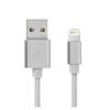 Lot de 10 Cable de charge résistant 1 Mètre chargeur pour iPhone SE 2020 4.7" Couleur Argent - Marque Yuan Yuan