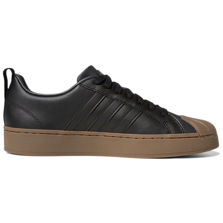 adidas Neo Streetcheck Удобные Прочные Низкие Кеды для Скейтбординга Мужские Кроссовки Черные Коричневые GZ3982