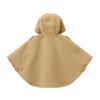 MIKI HOUSE Fleece Made in for Boys and Size M Cloak/Poncho Outerwear, Japan, Girls, Baby/Kids' Clothing, (90-100cm), Beige, 10-3861-494
