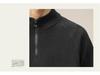 Men's Retro Half-Zip Hoodie: Trendy, Loose-Fit Stand Collar Pullover