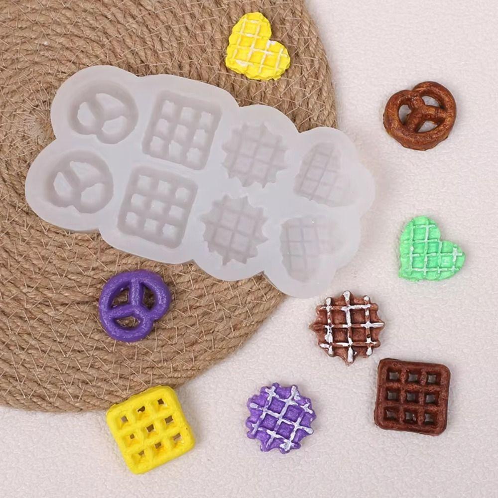 Food Grade Silicone Mold Flexible Biscuit Mold DIY Cupcake Mold Home Baking