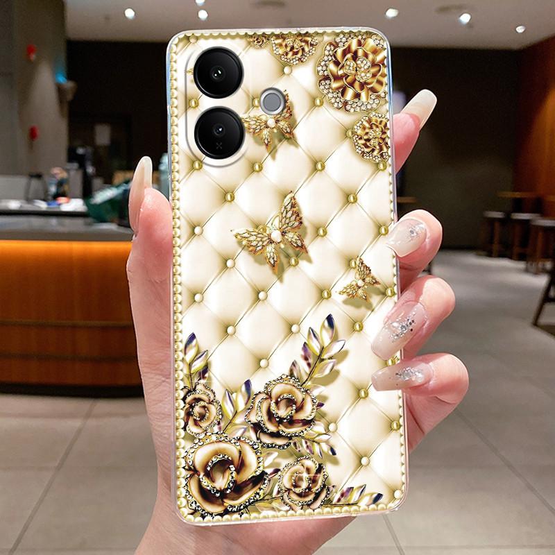 Чехол Для Vivo V60 Lite Эстетичный Роскошный Дракон Милый Крутой Мальчики Девочки Мягкий силикон Чехол для телефона Задняя крышка Прозрачный ТПУ Оболочка