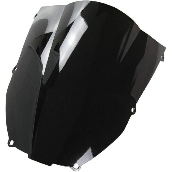 Дымовое ветровое стекло мотоцикла с двойным изгибом для Kawasaki ZX-6R 636 2000 2001 2002 ZZR600 2005 2006 2007 2008 Ветровые дефлекторы Ветровое стекло