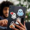 50 шт. Цветные призраки Хэллоуин Граффити Наклейки Креативные Мультяшные призраки Наклейка DIY Багаж Телефон Гитара Скрапбукинг Детские Игрушки