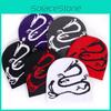 Autumn Winter Dragon Knit Hat For Men Women Street Fashion Warm Beanie