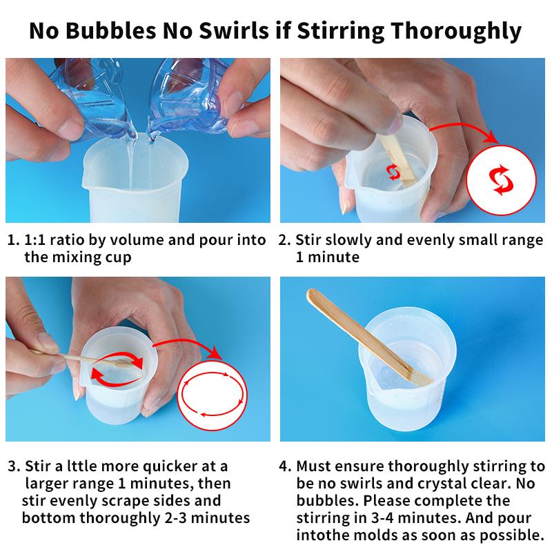 1:1 комплект кристально чистой эпоксидной смолы с высоким глянцем и без пузырьков, художественные смолы для покрытия и литья, для изготовления ювелирных изделий своими руками