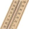 Прозрачный деревянный термометр настенный монитор температуры измерительный инструмент датчик температуры для улицы