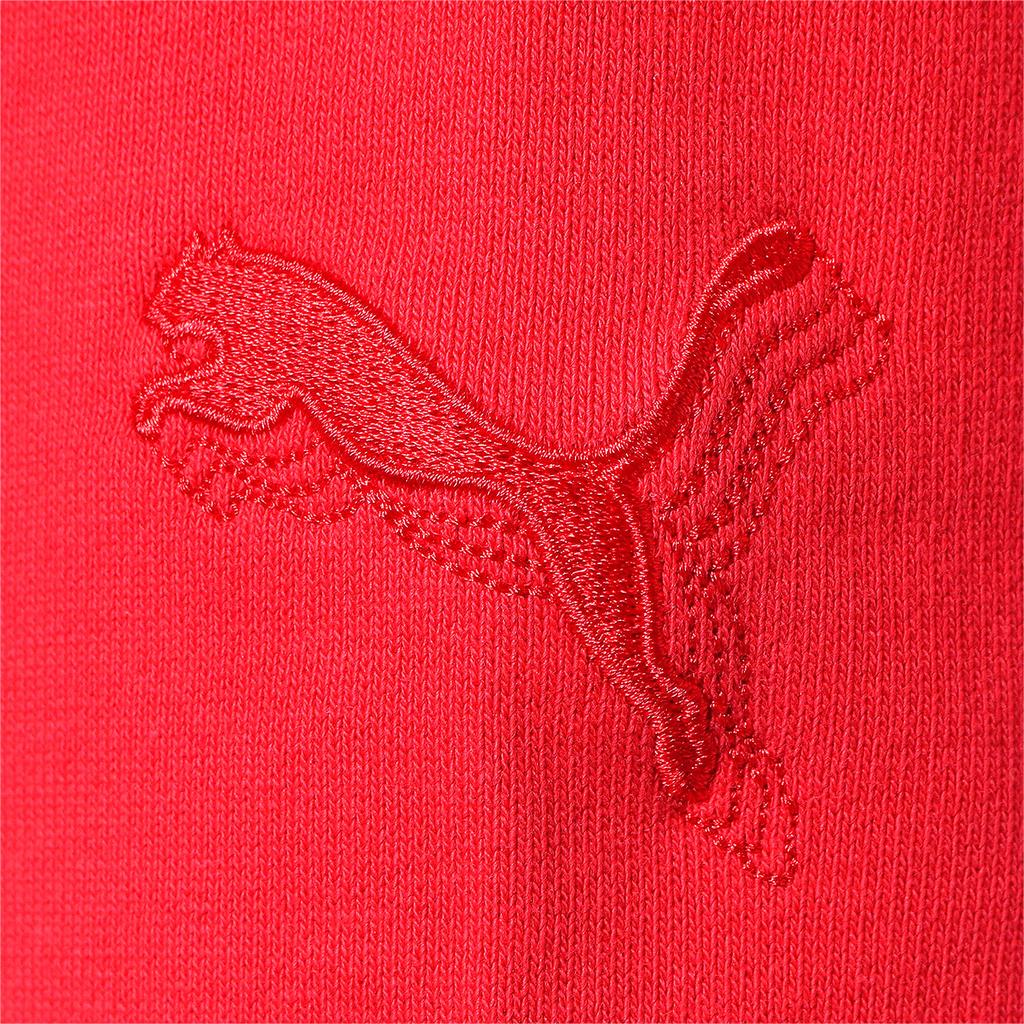 Puma X June Ambrose Collaboration Letter Logo Striped Irregular American Vintage Color Block Hem Sweatshirt Women sweatshirt China-Red 532500-01