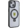 Ferrari Fehmp15Suscak Iphone 15 / 14 / 13 6.1 Czarny/Black Hardcase Ring Stand 2023 Collection Magsafe