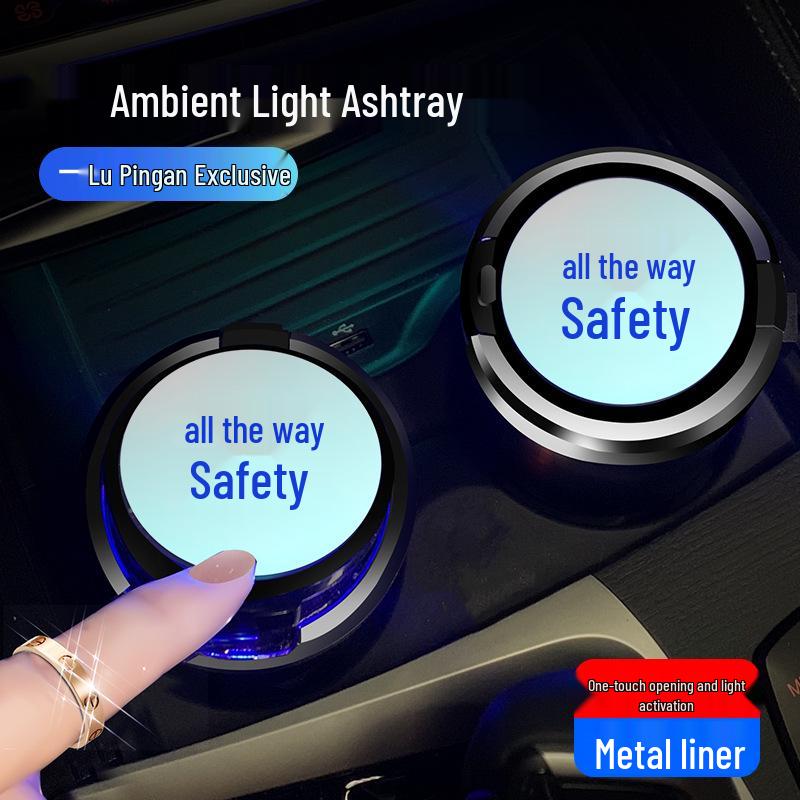 Совместимый автомобильный пепельница для Mitsubishi Lancer EX, Eclipse Cross, Lancer, Outlander и ASX