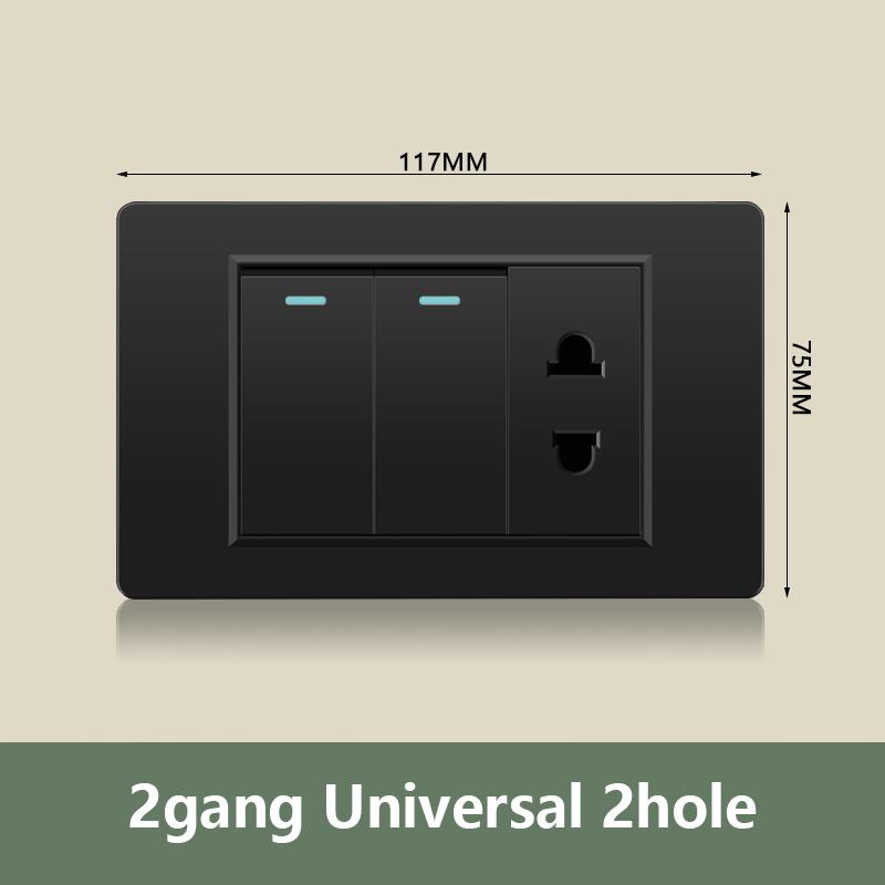 Электрическая розетка европейского корейского стандарта 220 В настенный светильник выключатель питания с USB Type-C 20 Вт интеллектуальная розетка для быстрой зарядки ПК панель ТВ ТЕЛ