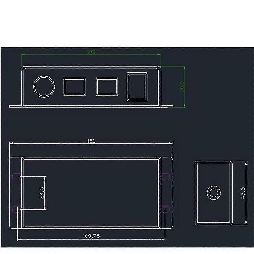 Dc 0-10v Dimmer Switch Seriesable Sync Controller Rotary On/off