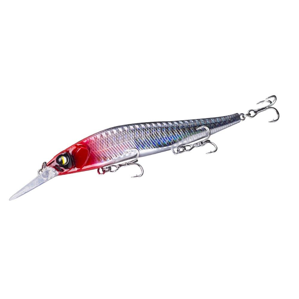 13.5cm 14.3g Minnow Lure with 3D Eyes Jerkbait Fishing Lure For Smallmouth Bass