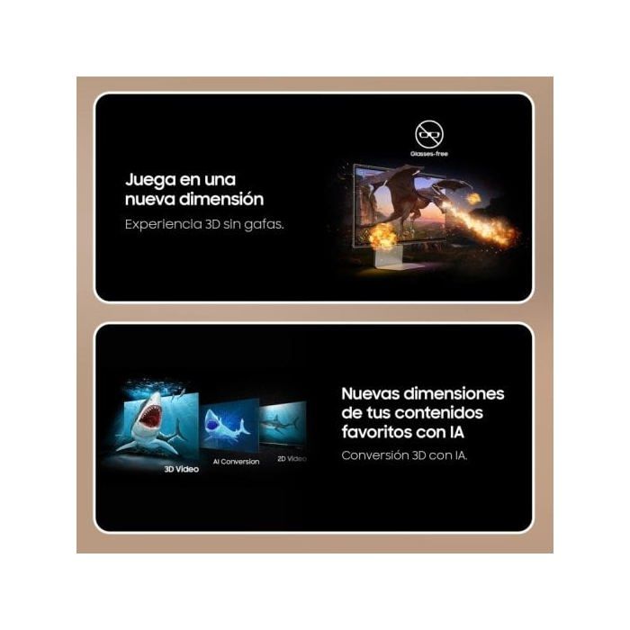 Samsung Odyssey 3D LS27FG904XUXEN 27" LED IPS UltraHD 4K 165Hz Altura Ajustable FreeSync Premium