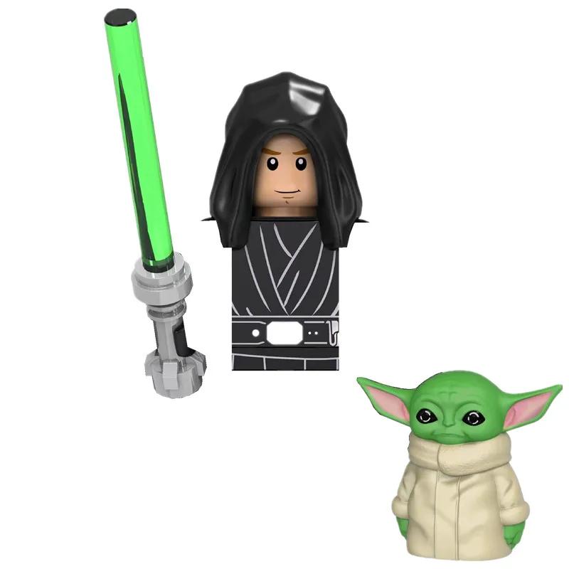 Набор MOC (Модель) Миниатюрные фигурки военных солдатиков в стиле аниме, экшен, Fallout, оружие, роботы-меха, строительные блоки, конструктор, игрушки для детей, подарок