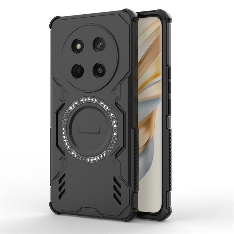 Чехол Armor Case For Honor Magic 7 Lite Магнитный адсорбционный чехол для беспроводной зарядки Honor Magic7 6 Lite Чехол For Honor Magic 7 Lite Чехол