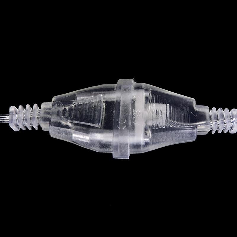 3M EU Plug Extender Transparent Wire for Christmas LED String Light Garden Decor X CDN