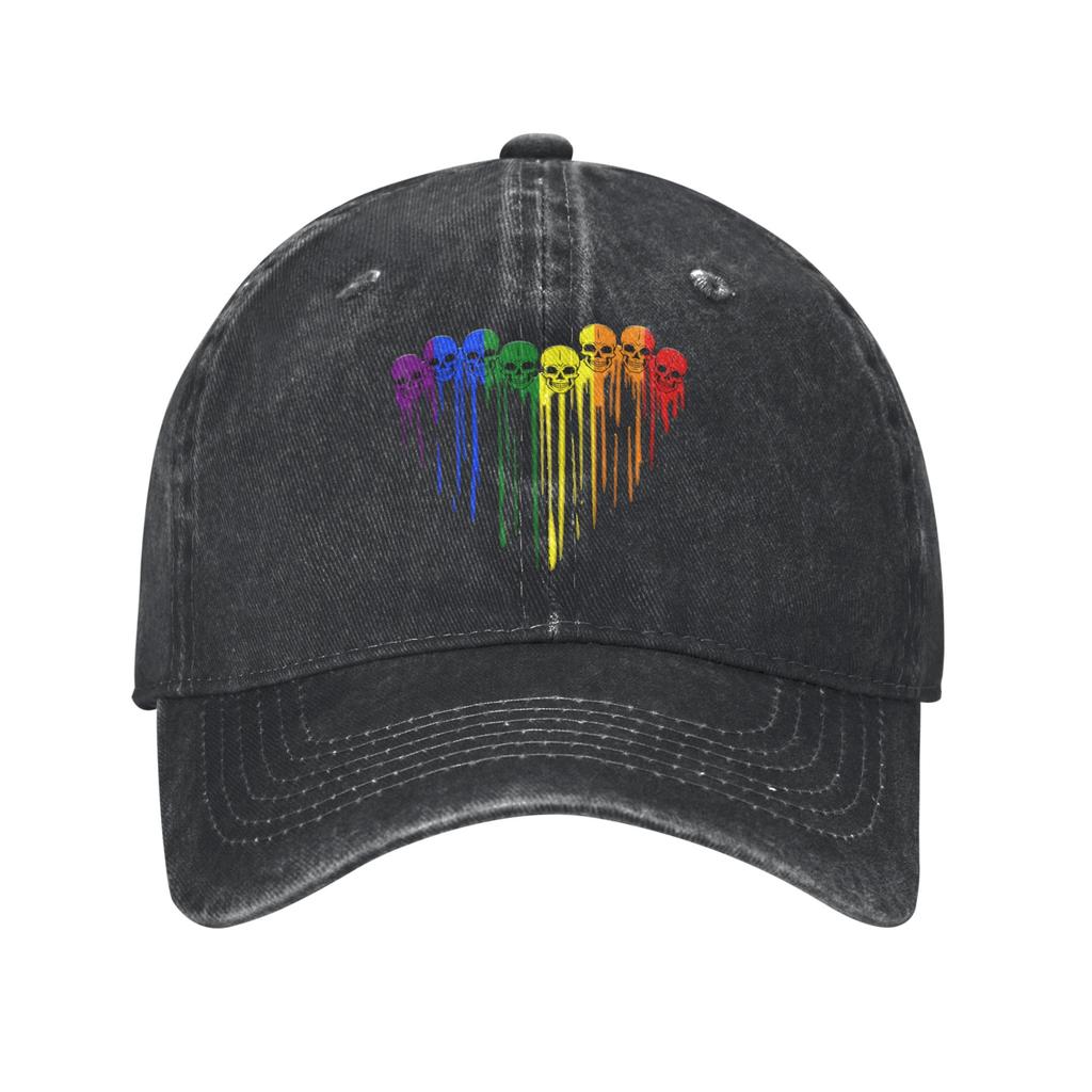 Equality LGBT Pride Awareness for Gay Baseball Cap Unisex Women Distressed Denim Washed Snapback Hat Outdoor Adjustable Caps Hat
