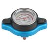 Universal Thermostatic Radiator Cap Water Tank Cover Leakproof W Temperature Gauge
