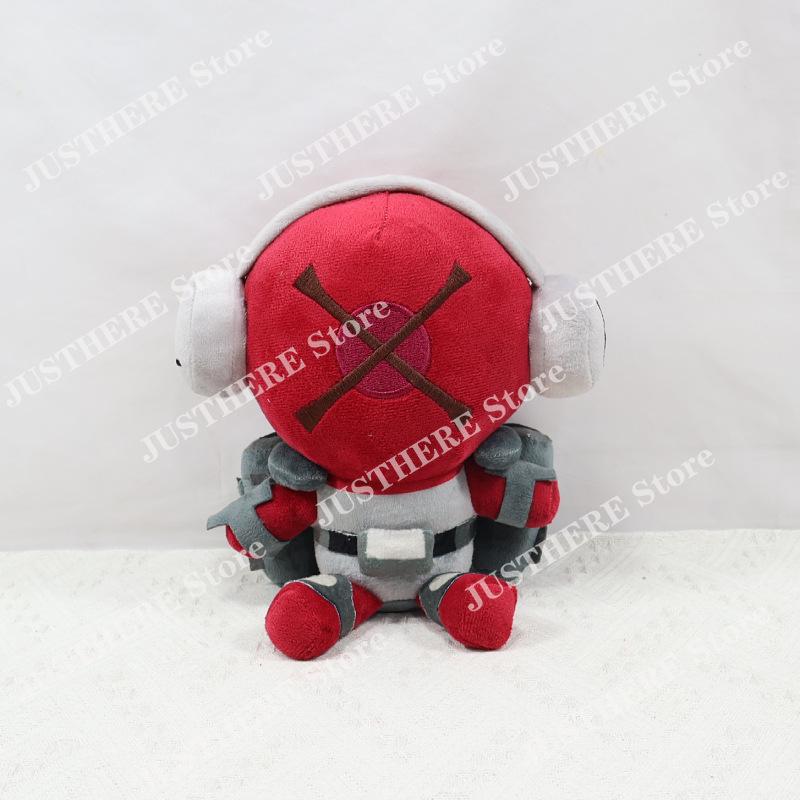 21cm Anime die of death Plush Toys Badware Killdroid Plushie Doll Cartoon robot Stuffed Pillow Fan Children Christmas Gifts
