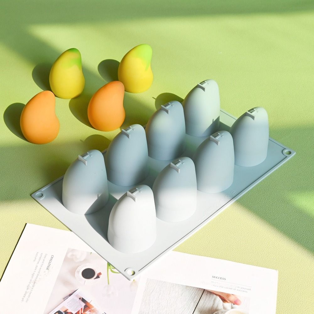 15-Cavity Fruit Shaped Dessert Mold Food Grade Silicone Baking Mold Chocolate