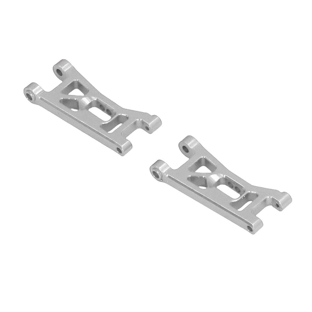 2PCS Front Lower Suspension Arms Set Alloy RC Front Lower Arm Replacement for 1 24 RC Car Upgrade Parts Red