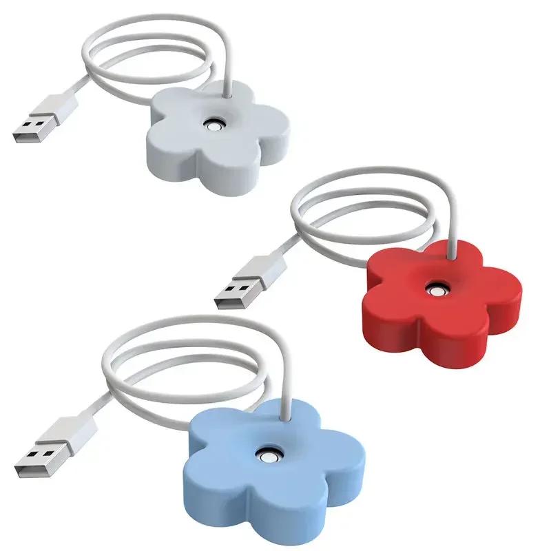 Маленький Цветок USB Увлажнитель Портативный Настольный Мини Распылитель Воды Домашний Ipx7 Водонепроницаемый Атомайзер Диффузор