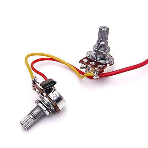 [Generic] LP 2T2V Guitar Circuit Wiring, LP Electric Guitar 3-Box Toggle Pickup Selector, 2V/2T/1J