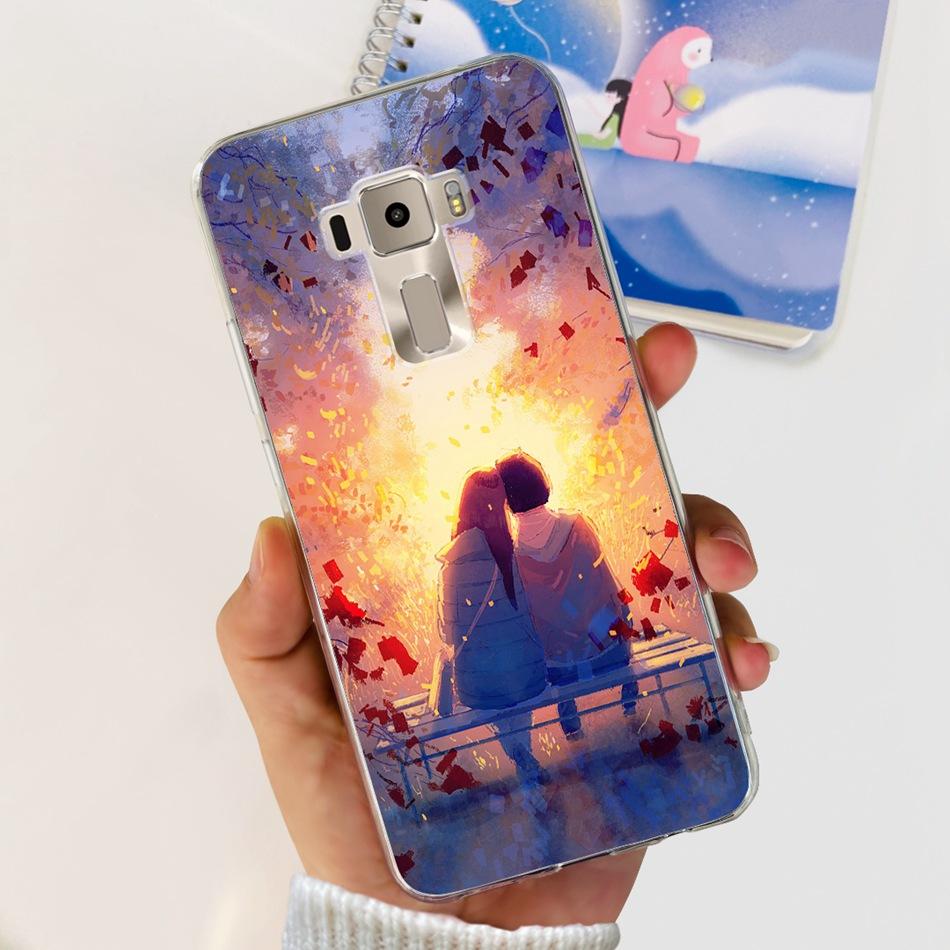 For Asus ZenFone 3 ZE520KL ZA520KL Case Cover Printed Soft Silicone TPU Phone Cases For Asus ZenFone3 5.2“ Z017D Z017DA Z017DB”
