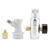 Multifuntional CO2 Regulator 0-60PSI Small Gas Regulator Suitable for Home Brew Enthusiasts and Sodas Water Lovers