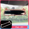 For BYD Seagull Dolphin Mini Surf Car Interior Rearview Mirror Cover Protective Frame Cute Interior Decor Sticker Accessories