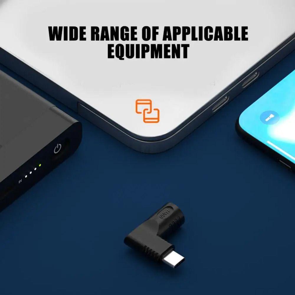 65 Вт Ноутбук Женский Штекер Type-C Мужской Разъем Питания Ноутбука Адаптер Питания Ноутбука Аксессуар Ноутбука