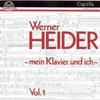 CD WERNER HEIDER - Mein Klavier Und Ich - Vol. 1 CTH2065 Thorofon, Capel 1990 Germany Classical Used