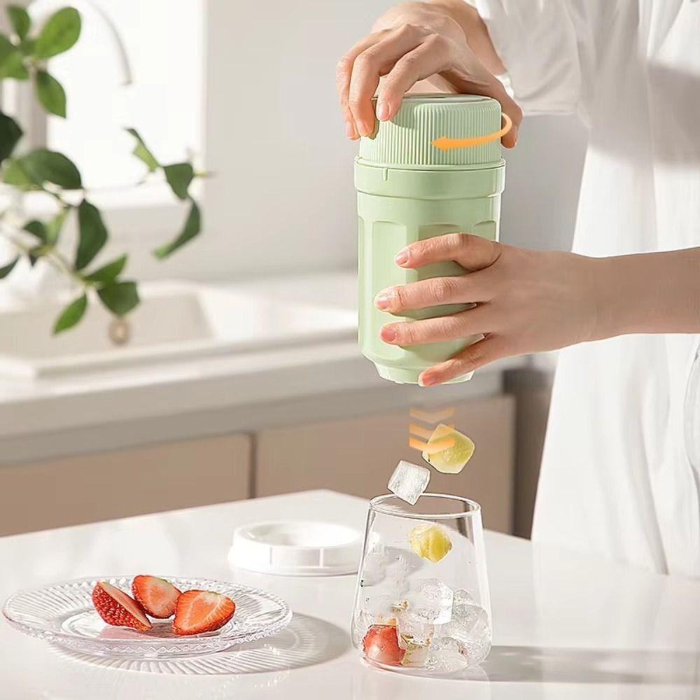 Вращающаяся форма для кубиков льда пищевого класса, большая емкость для льда, льдогенератор для коктейлей из виски и лета