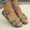 New Women's Sandals Summer Platform Wedge Sandal Ladies Shoes Female Open-toe Designer Roman Casual Beach Shoes Outdoor Trend