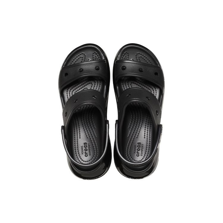 Crocs Кроссовки Mega Crush Sandal черные унисекс 207989-001