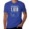 I may not be a 10 but Im definitely a 1618 Golden Ratio Fibonacci sequence Design TShirt quick drying mens white t shirts