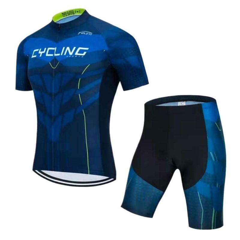 Men Women Cycling Jersey Short Sleeve Breathable Quick Dry Mountain Road Bike Sport Wear
