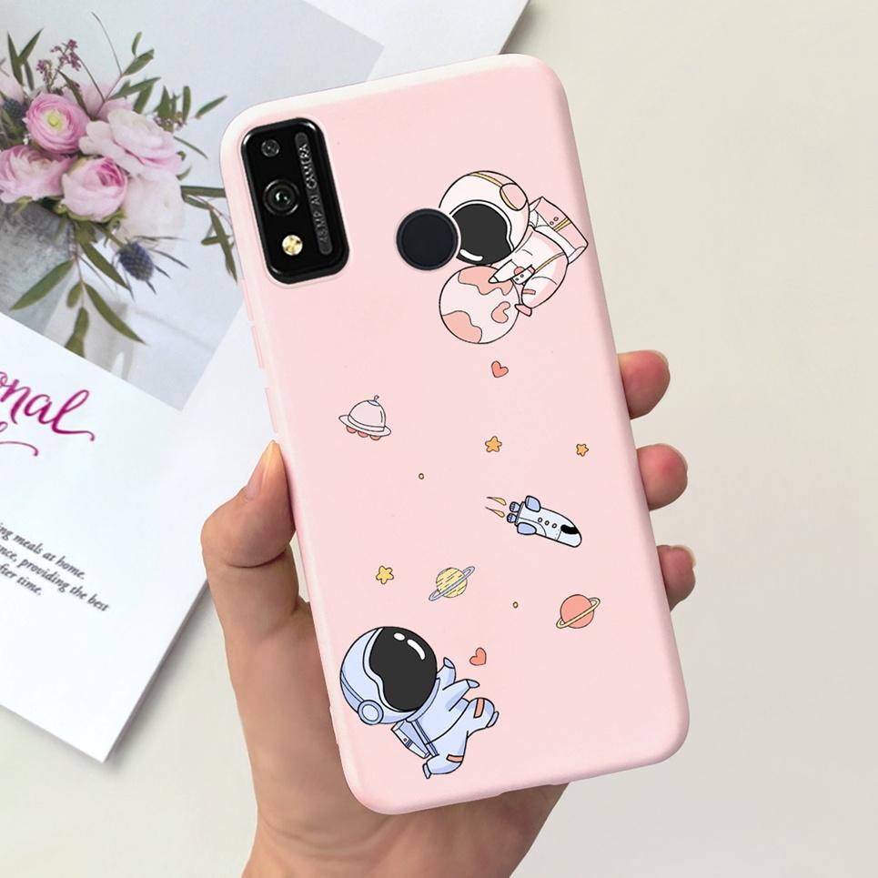Мягкие силиконовые чехлы для Huawei Honor 9X lite Чехол JSN-L21 JSN-L22 JSN-L23 Coque Fundas Роскошный дизайн с узором Мягкий силиконовый чехол