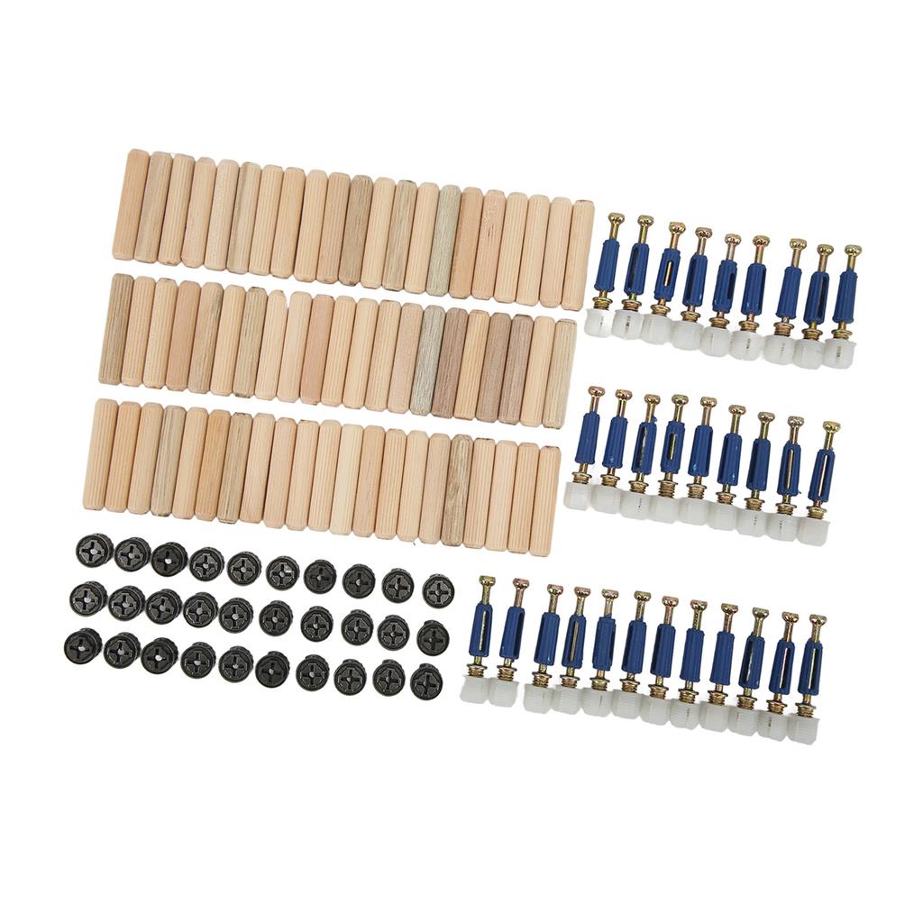 Комплект эксцентрикового колеса 3 в 1 Утолщенная гайка Винтовой крепеж Мебельная панель Фитинги