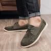 Модные мужские лоферы на плоской подошве 2025 Замшевые туфли на плоской подошве Удобные Нескользящие Модные лоферы Винтажные Трендовые Уличные Повседневные Деловые туфли