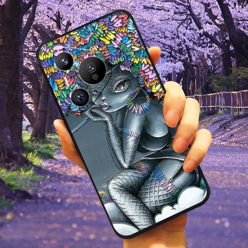 Чехол для Huawei Pura 70 с тиснением Сова 3D Рельефный Силиконовый Мягкий Задний Чехол для Huawei Pura 70Pro+ Чехол 70 pro 70 Ultra Оболочка С рисунком