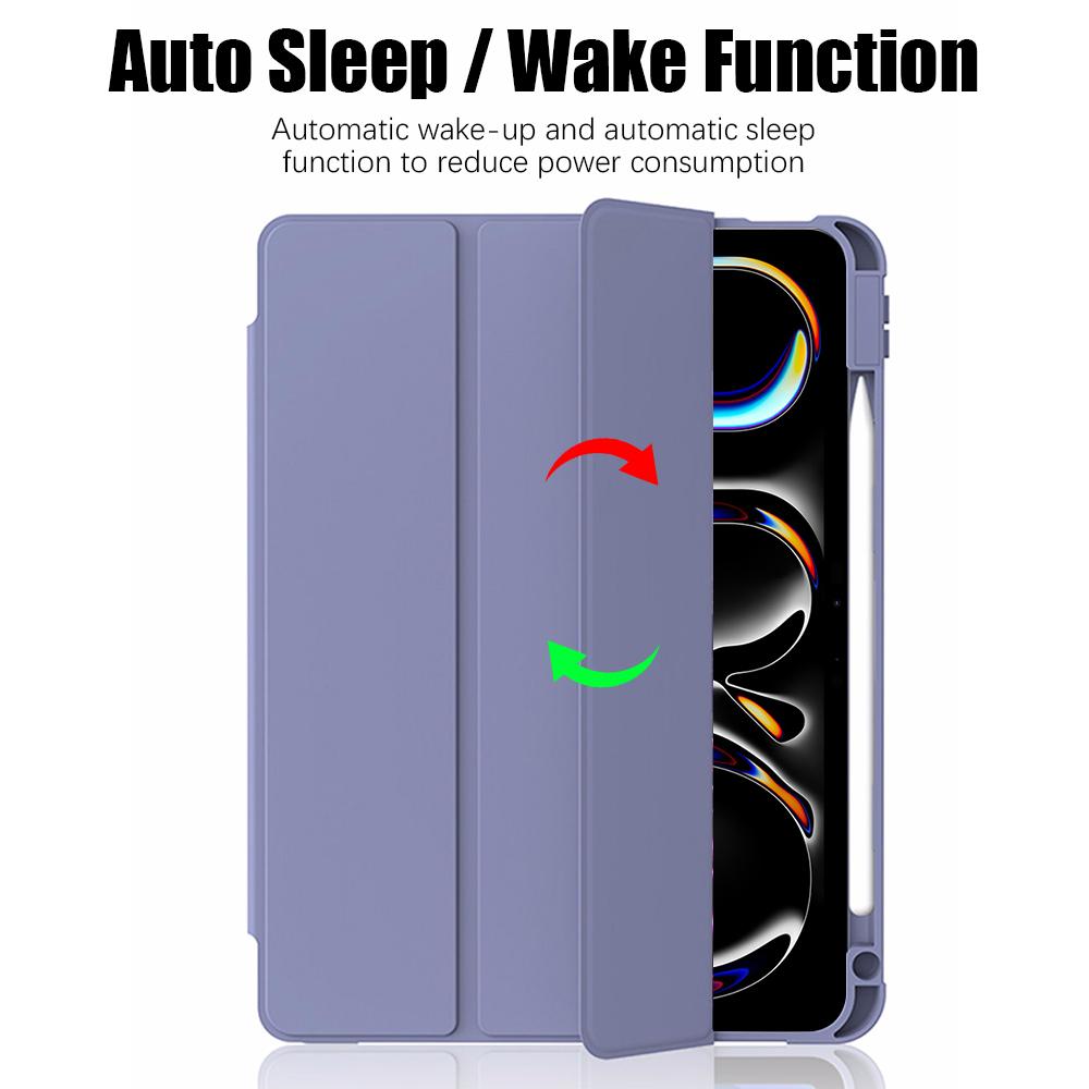 Чехол для iPad Pro 13 11 12.9 Mini 6 Funda для iPad Air 11 5 4 3 2 1 M4 M2 10 9 8 10th 9th Generation 2024 10.2 Чехол Аксессуары