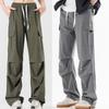 Уличные комбинезоны в стиле хип-хоп, мужские, с несколькими карманами, свободные, прямые, американские брюки-карго, ретро-модные, уличные, брюки для пар в стиле Харадзюку